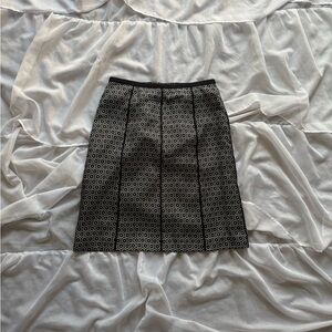 Ann Taylor Silk Lining Flower Skirt